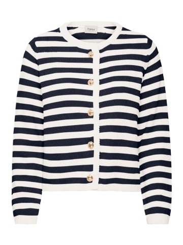Fransa Strickjacke FRIDALIA Regular fit in navy blazer stripe