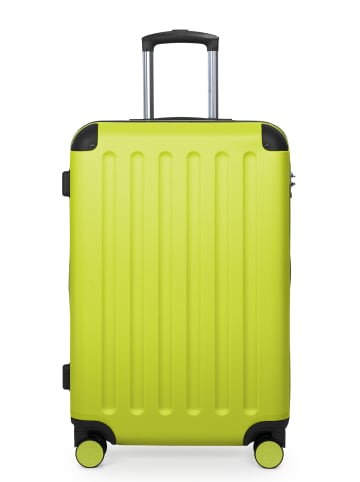 Hauptstadtkoffer Spree - Mittelgroßer Koffer Hartschale Trolley 65 cm, TSA, 74 L in Farn