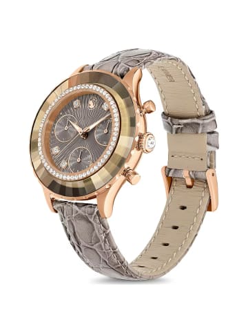 Swarovski Analoguhr für Damen in gold