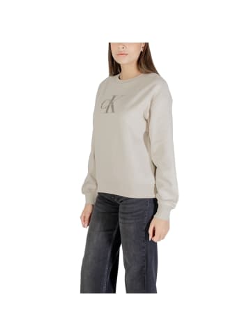 CALVIN KLEIN JEANS Sweatshirt Beige