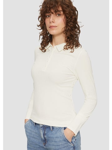 QS T-Shirt in 0200_creme