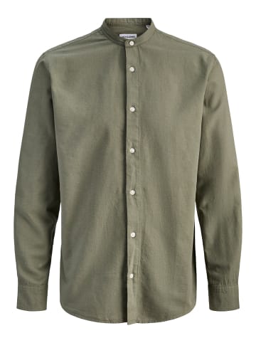 JACK & JONES PLUS Hemd in Dusty Olive