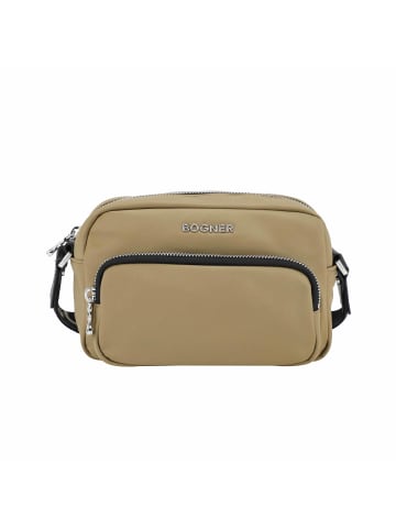 Bogner Schultertasche 'Klosters Lidia in Khaki 20 x 14 x 7 cm'