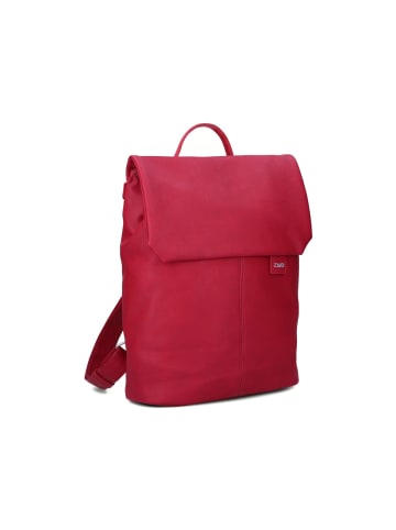 Zwei Cityrucksack für Damen in rot in rot