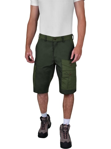 Normani Outdoor Sports Herren Shorts Ahvaz in Oliv/Dunkelgrün