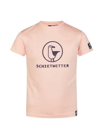 SCHIETWETTER T-Shirt "Lou", 100% Baumwolle, in pink/navy