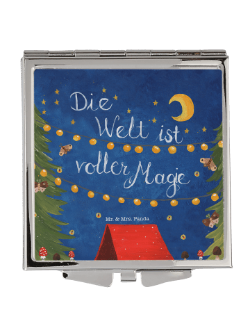 Mr. & Mrs. Panda Klappspiegel Die Welt ist voller Magie mit Spruch in Bunt