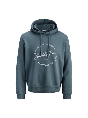 Jack and Jones Hoodie Grayson Sweat Hood in Blau