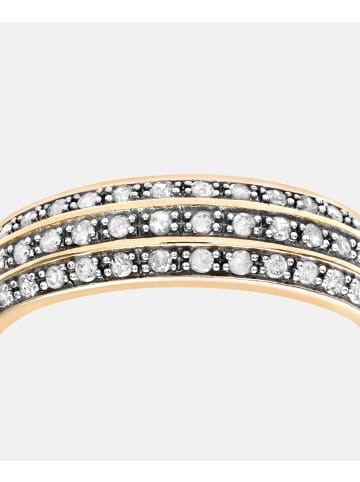 Diamant L'éternel Eternity-Ring aus 375 Gelbgold mit 0.25 Karat Diamant