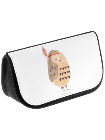 Mr. & Mrs. Panda Organizer Tasche Eule Federschmuck ohne Spruch in Weiß