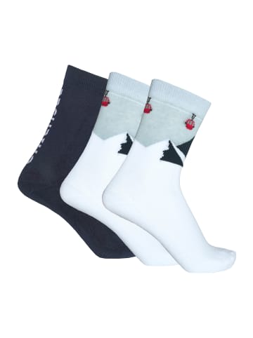 Chiemsee Socken in Weiß