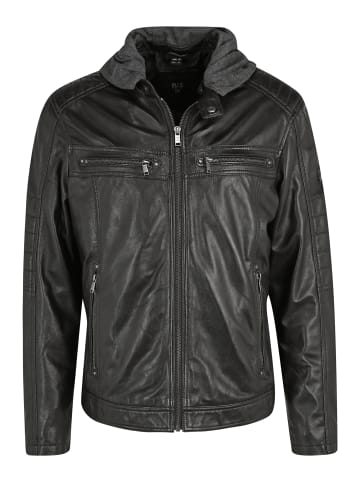 H.I.S Lederjacke Lederjacke "SANDRO HIS" in schwarz