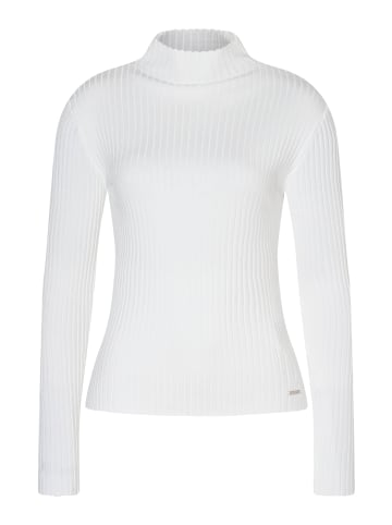 More & More schmaler, softer Basic-Pullover in off white