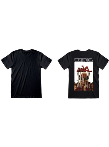 Deadpool T-Shirt "Striking Pose T-Shirt" in Schwarz