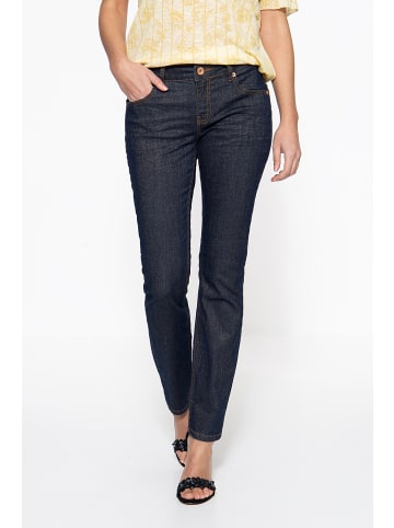 ATT Jeans ATT Jeans Slim Fit Jeans in Glitzeroptik Belinda in dunkelblau