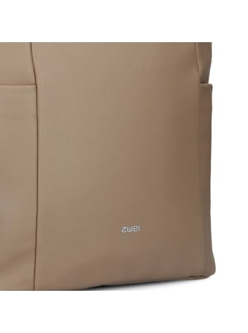 Zwei Pia Shopper Tasche 36 cm in hazel