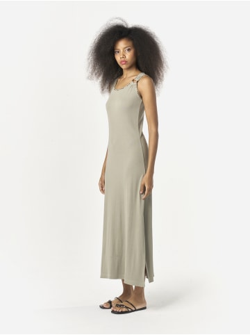 KOROSHI Lange Frauenkleidung in khaki