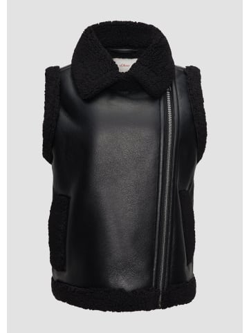 s.Oliver Outdoor-Weste in 9999_schwarz