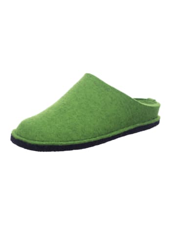 HAFLINGER Hauschuhe Herren Flair Soft in Grün