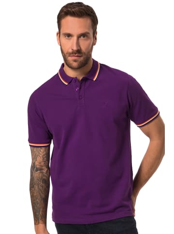 JP1880 Poloshirt in fliederviolett