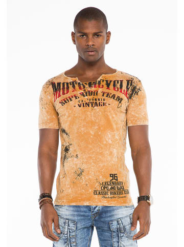 Cipo & Baxx T-Shirt in Mustard