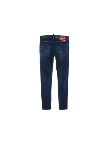 Dsquared² Blau Baumwolle Skinny Jeans