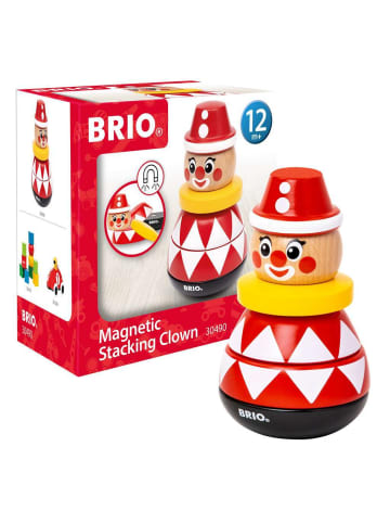 Brio Brio Denkspiel Magnetischer Stapelclown in bunt
