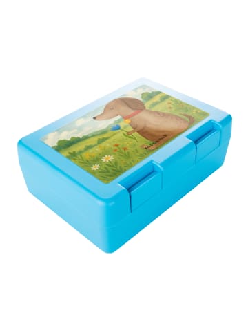 Mr. & Mrs. Panda Snackbox Hund Blume Design ohne Spruch in Weiß