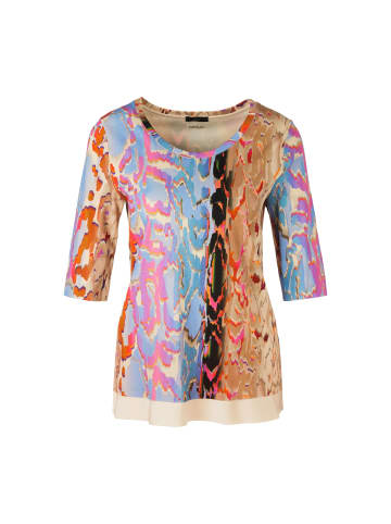 MARC CAIN COLLECTIONS Print-Shirt in Dark Summer Sky