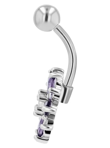 Adeliás Damen Piercing aus Edelstahl in silber