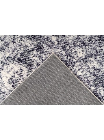 Kayoom Kurzflor Teppich Piemont 825 in grau - rechteckig