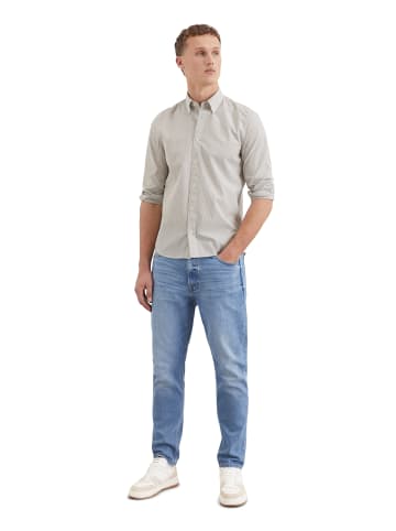 Marc O'Polo Hemd shaped in multi/ charleston gray