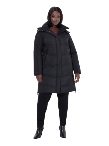 Ulla Popken Mantel in schwarz