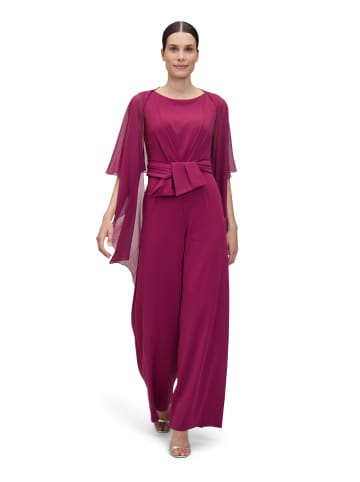 Vera Mont Chiffonstola mit Volant in Sweet Berry