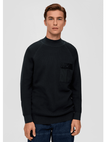 s.Oliver Strickpullover langarm in Blau