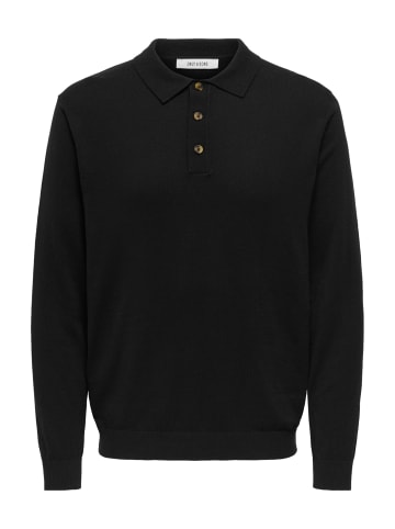 Only&Sons Poloshirt 'Loui' in schwarz