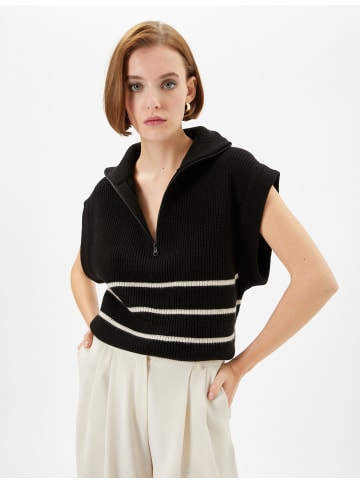 KOTON Sweater in Ekru Gestreift