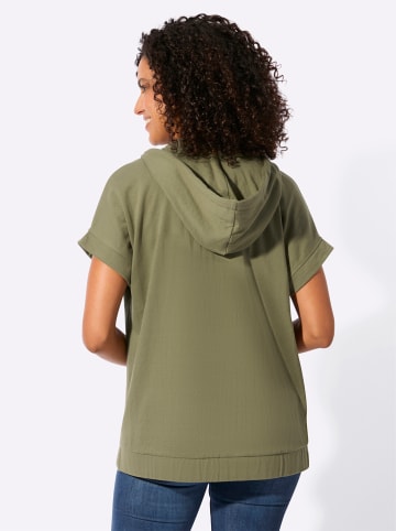 WITT WEIDEN Sweatjacke in khaki