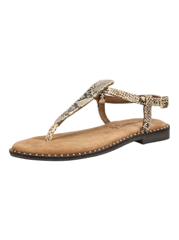 Lazamani Zehensteg AYLA SNAKE Beige