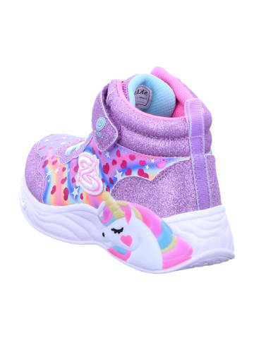 Skechers Halbhohe Stiefel in Lila