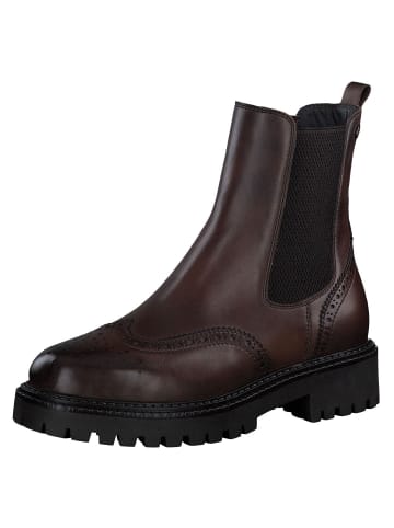 Tamaris Chelsea Boot in DARK BROWN