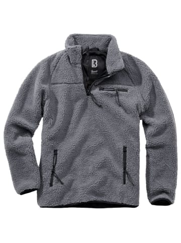 Brandit Brandit Zip-Kapuzenpullover in anthracite