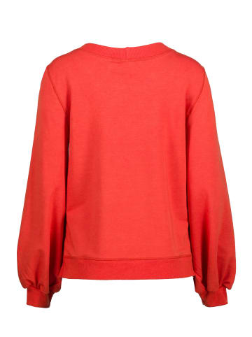 Gina Laura Sweatshirt in orangerot