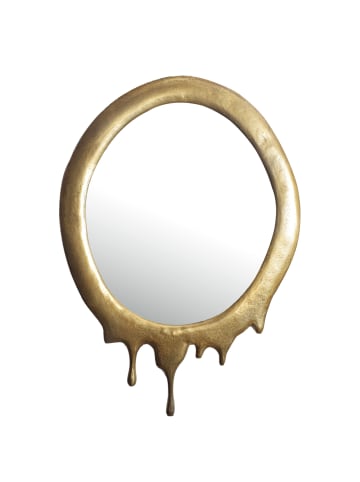 KADIMA DESIGN Wandspiegel 50x71 cm Metall Design Hängespiegel , Aluminium