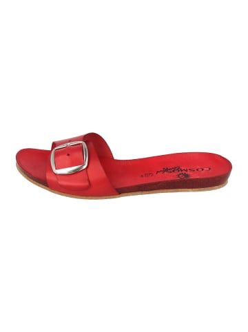 Cosmos Comfort Pantoletten in Rot