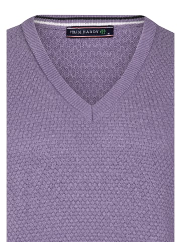 Felix Hardy V-Ausschnitt Pullover in lila