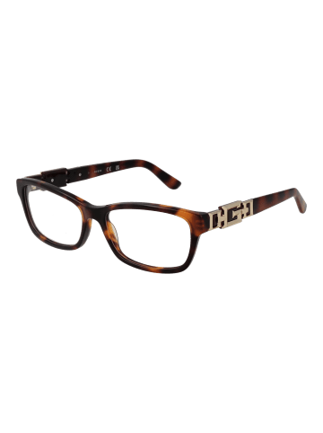 Guess Damen Optische Fassungen Rechteck Braun