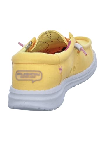 Fusion Sportliche Slipper in Gelb