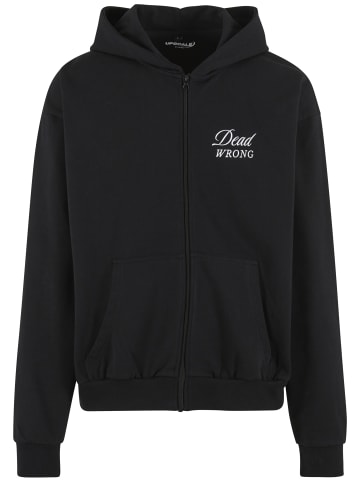 Mister Tee Mister Tee Dangerous Grounds Oversize Zip Hoody in black
