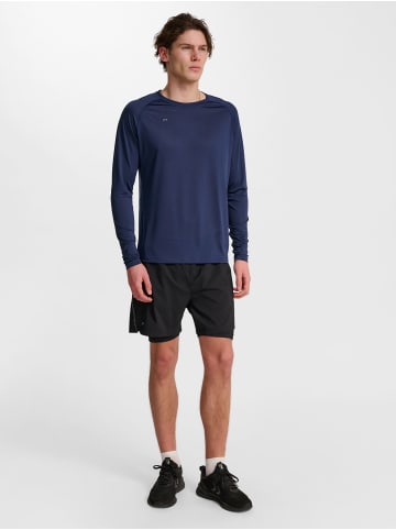 Newline T-Shirt Nwlbeat Ausführen. Herren in BLACK IRIS